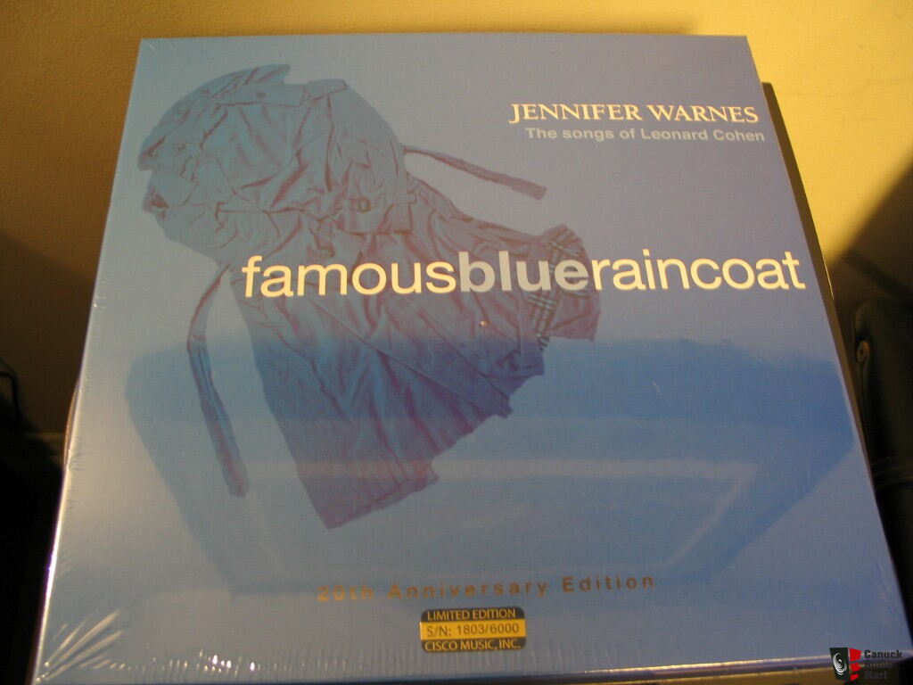 SEALED JENNIFER WARNES - FAMOUS BLUE RAINCOAT 180g 45rpm 3LP BOX