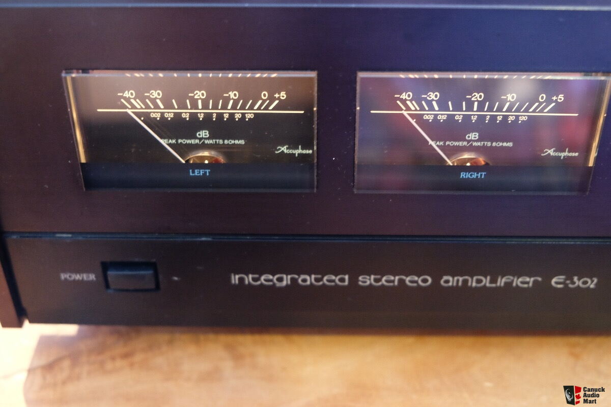 Accuphase E 302 Superb Solid State Amp From Japan Now Pending Sale Photo Us Audio Mart