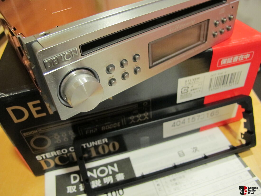 Denon DCT-100 Vintage Hi-End CD Tuner/ CD Changer/ Control Mint