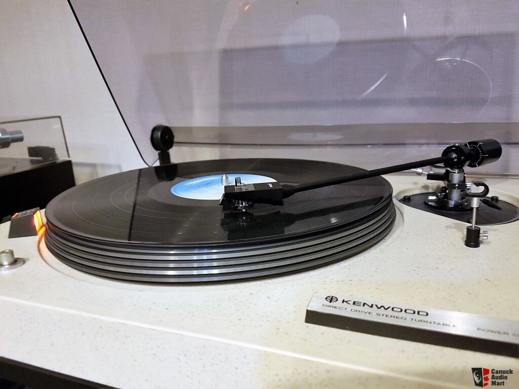 Kenwood KD 500 Turntable Grace 707 Tonearm Shure Cartridge Photo 