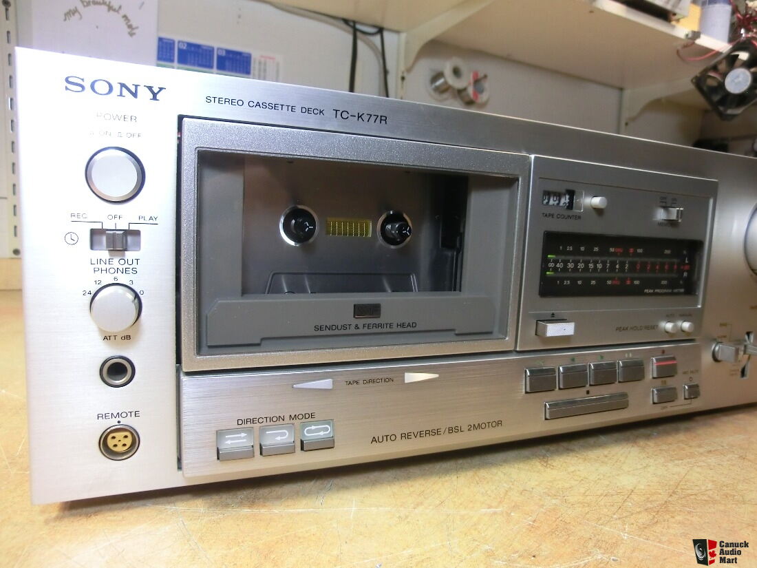 Pièces détachées Sony TC-K77R lecteur / enregistreur de cassettes