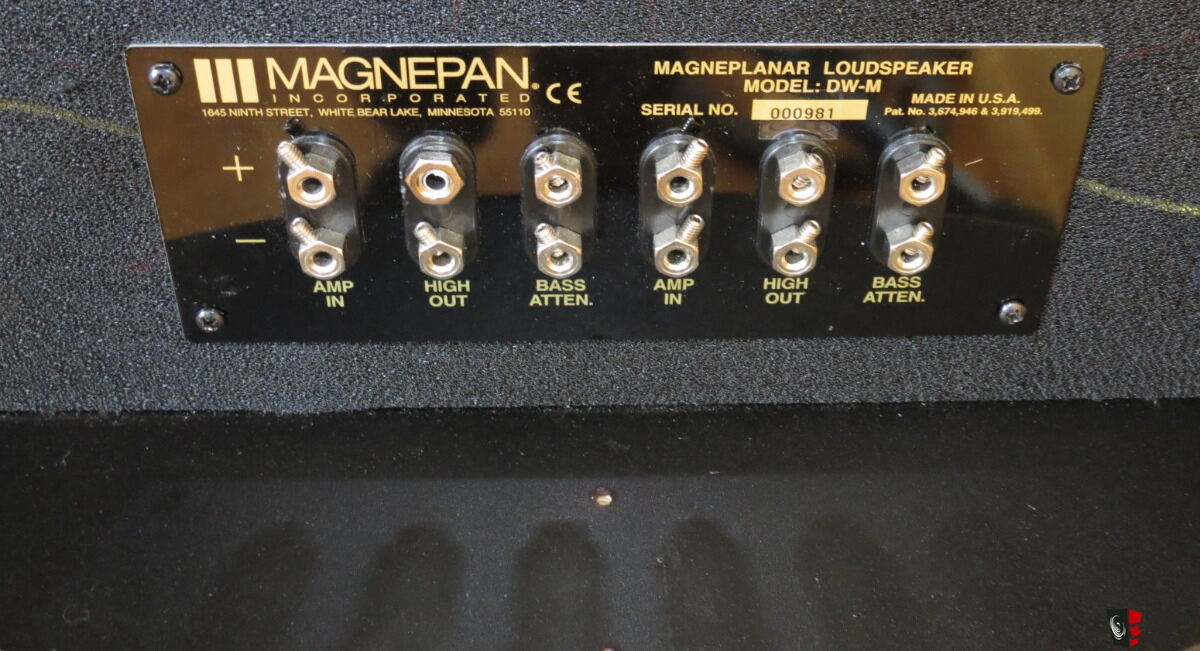 magnepan bass panel