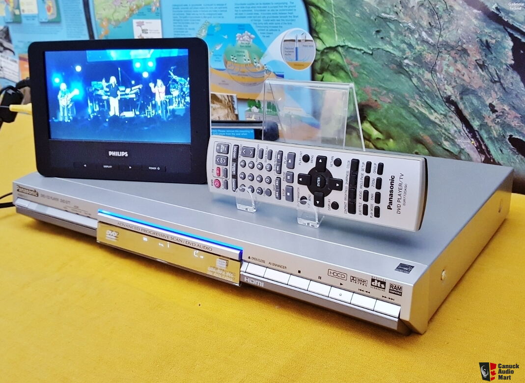 Panasonic Dvd S77 Hdmi 5 1 Home Theater Dvd Player New Never Used Remote Photo Us Audio Mart