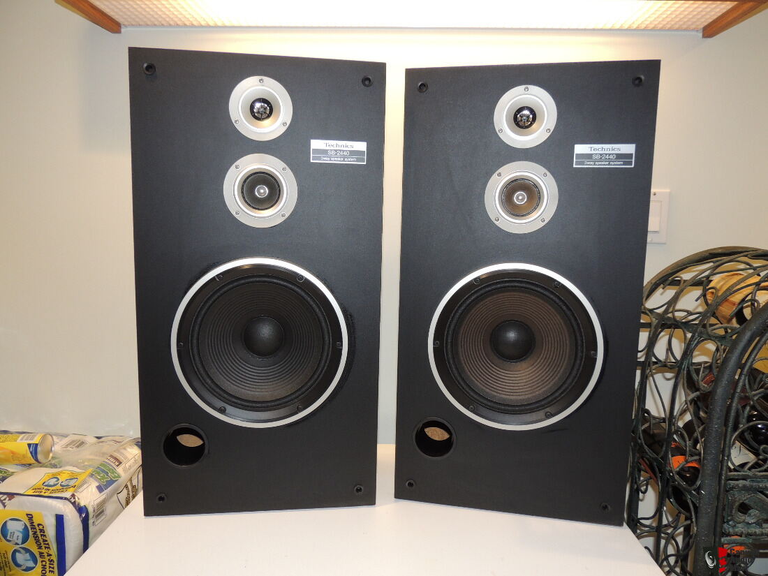 Technics SB-2440 Speakers - 3 Way, 8 ohms , 140 Music Power , 70 Watt ...