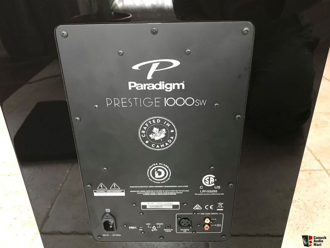 Paradigm 1000sw cheap