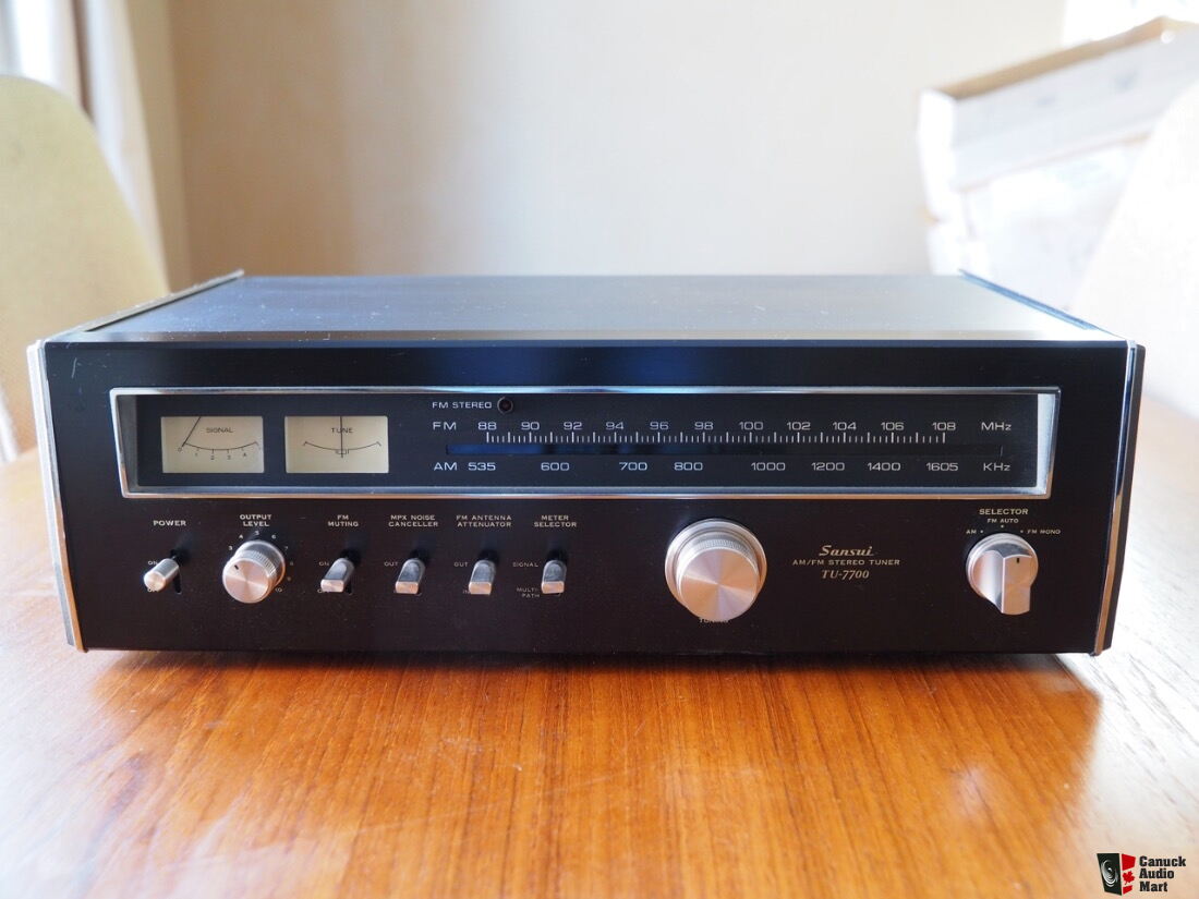 Sale Pending) Sansui TU-7700 AM/FM Tuner (Shipping Included) Photo 