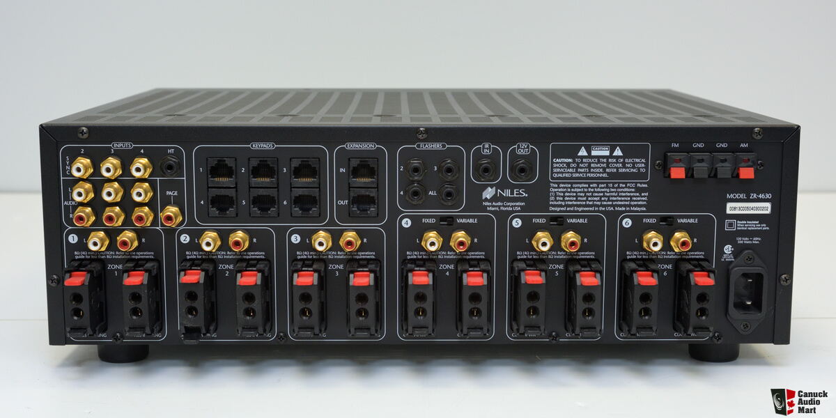 Niles ZR-4630 Multizone Receiver with 