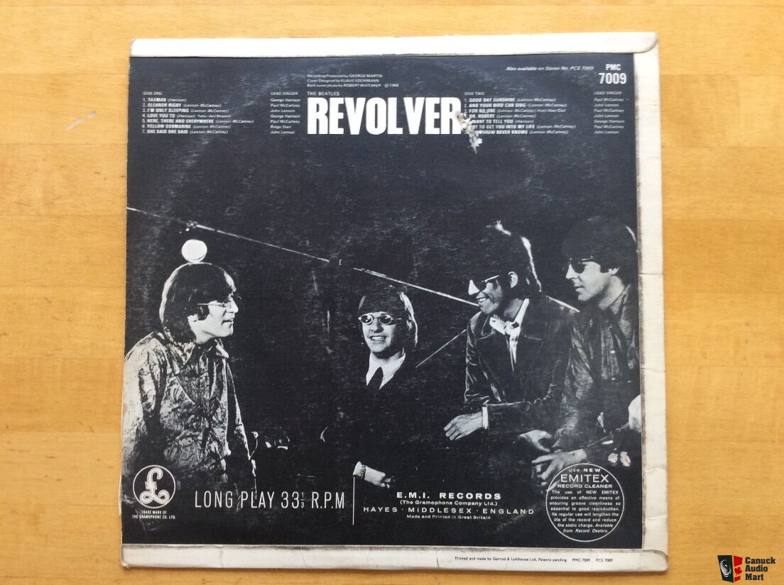 値下げSALE BEATLES☆Revolver UK Y/B Parlophone mono - レコード