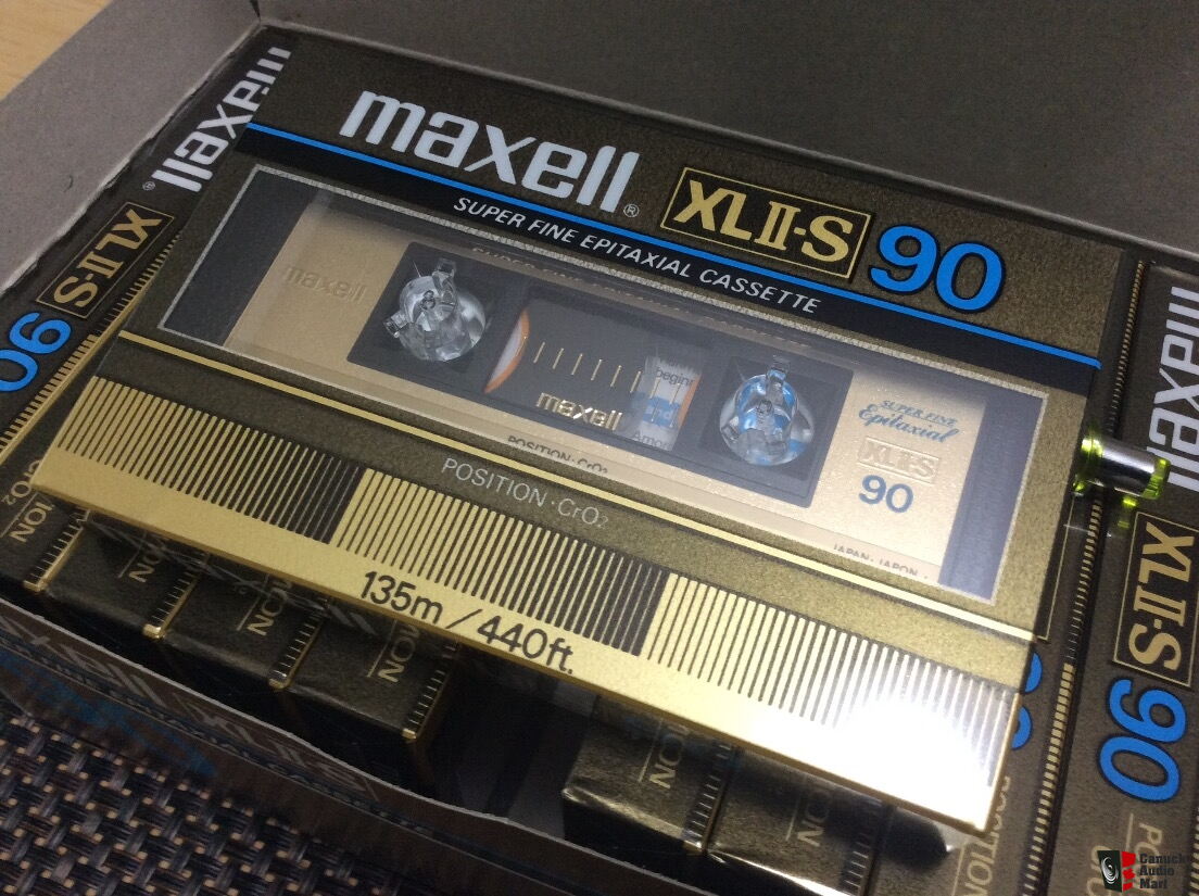 Maxell XLII-S Cassette tapes Box of 10 NEW and SEALED!!! Photo