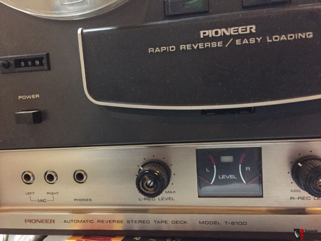 Pioneer t6100 reel to reel, reduce $50 for part Photo #1843212