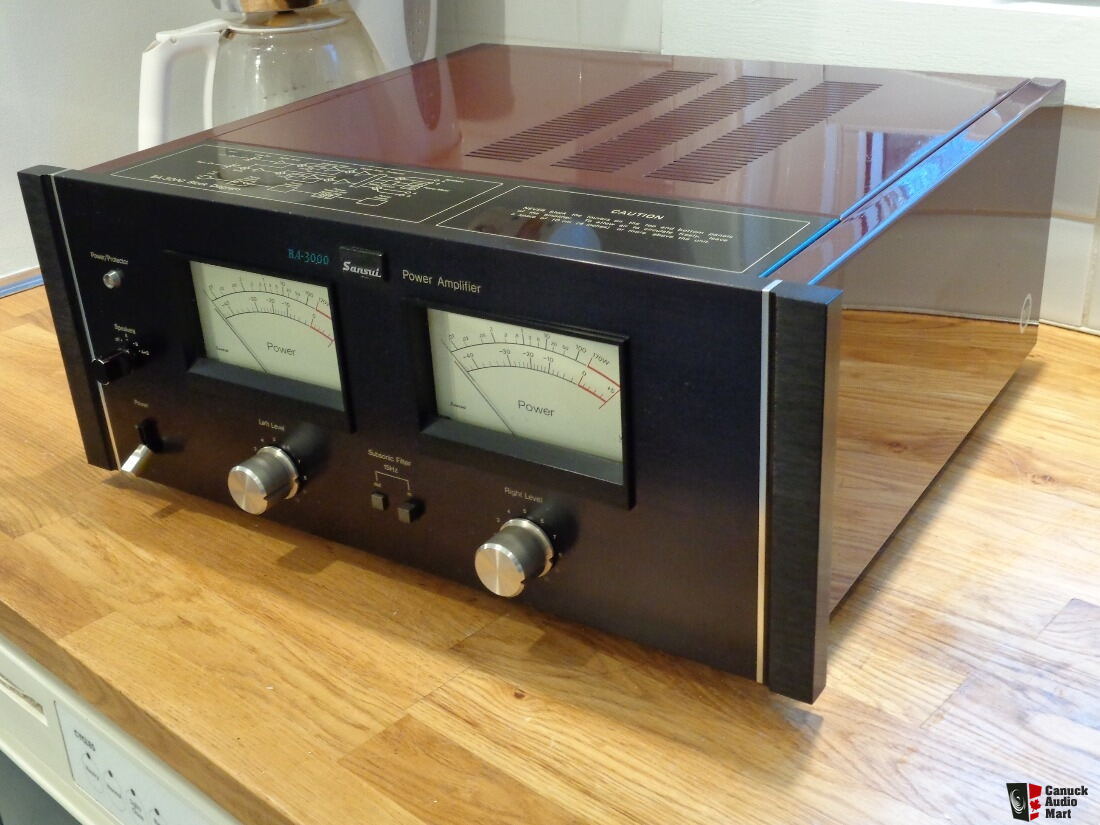 RARE Sansui BA-3000 POWER Amplifier very nice and perfect working,i have 2 in stock, also a ca-3000