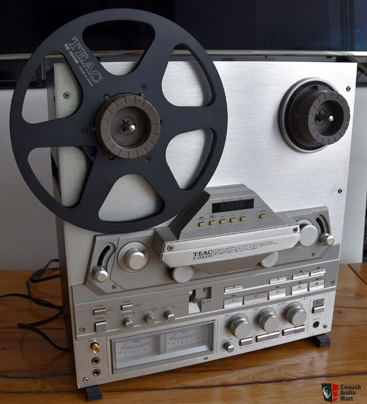 Reel to Reel Tape Deck TEAC X-2000R For Sale - Canuck Audio Mart