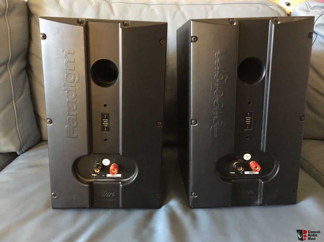 paradigm titan v4 speakers