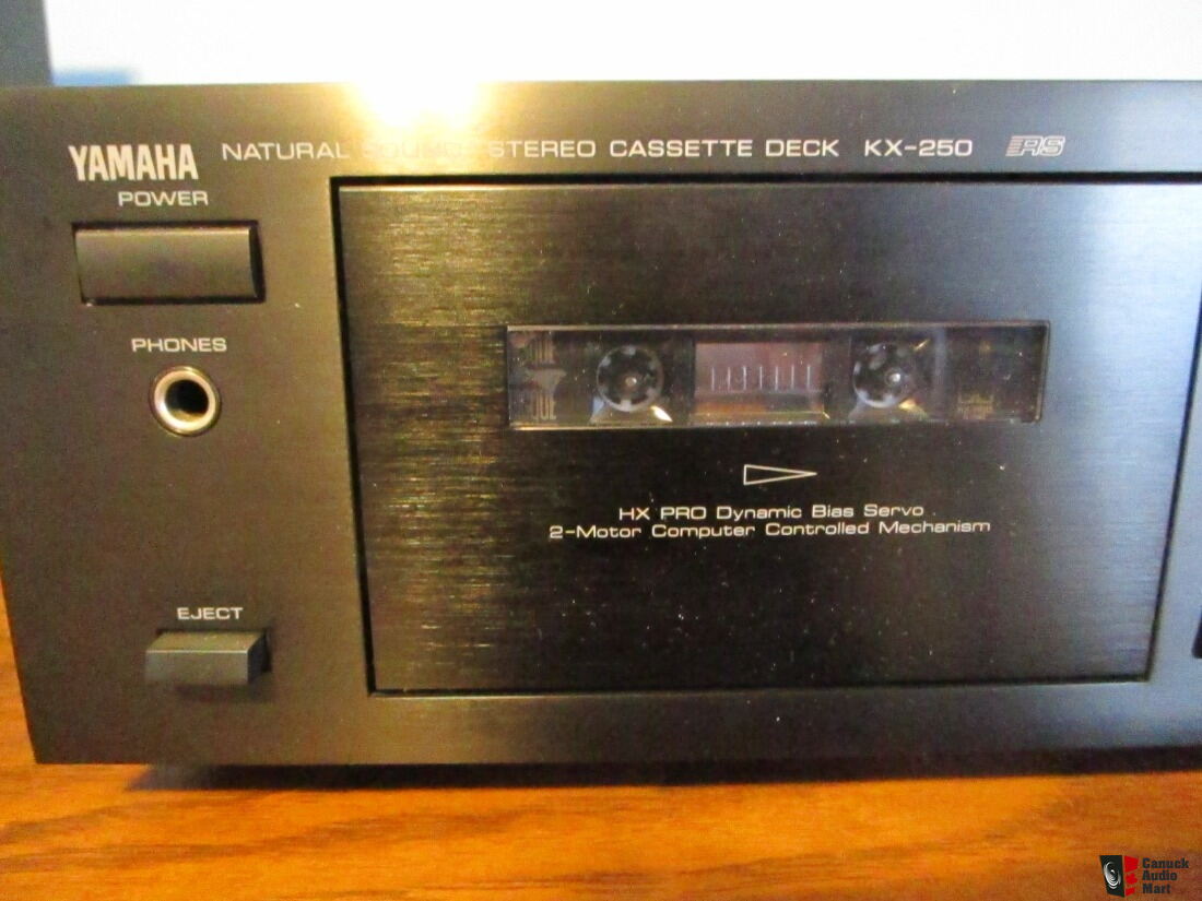 ale Sweeten Smidighed Yamaha KX- 250 Natural Sound Stereo Cassette Deck Photo #1870651 - US Audio  Mart