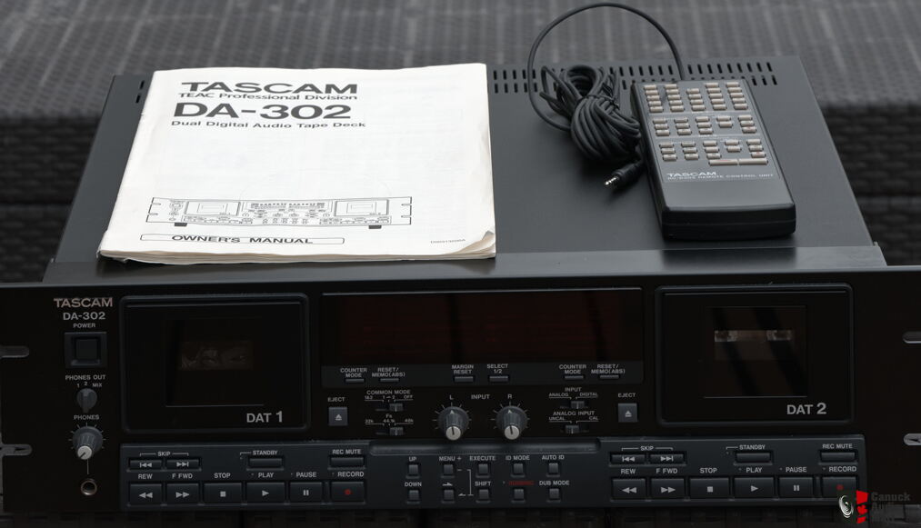 Tascam DA-302 Dual DAT Recorder/Player Photo #1880282 - US Audio Mart