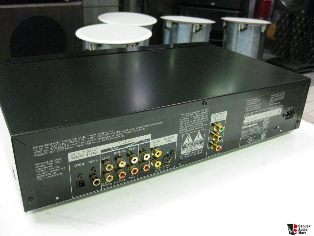 Panasonic DVD RP91 DVD Audio/Video player Photo #1880830 - US