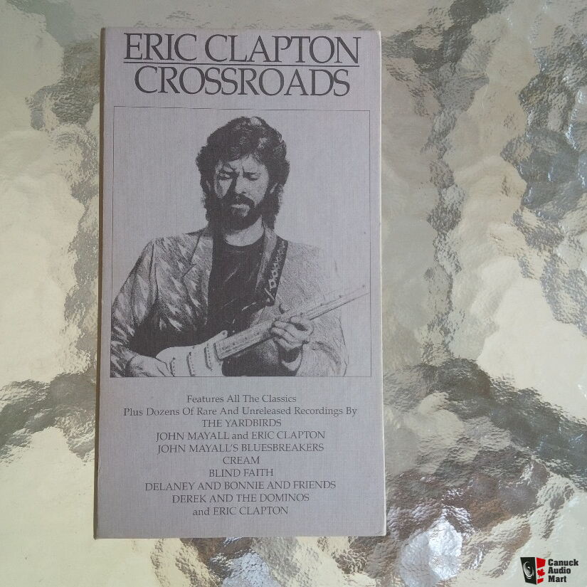 Eric Clapton Crossroads CD Box Set For Sale Canuck Audio Mart