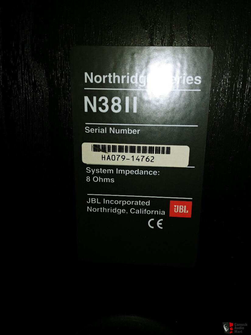 jbl northridge series n38ii