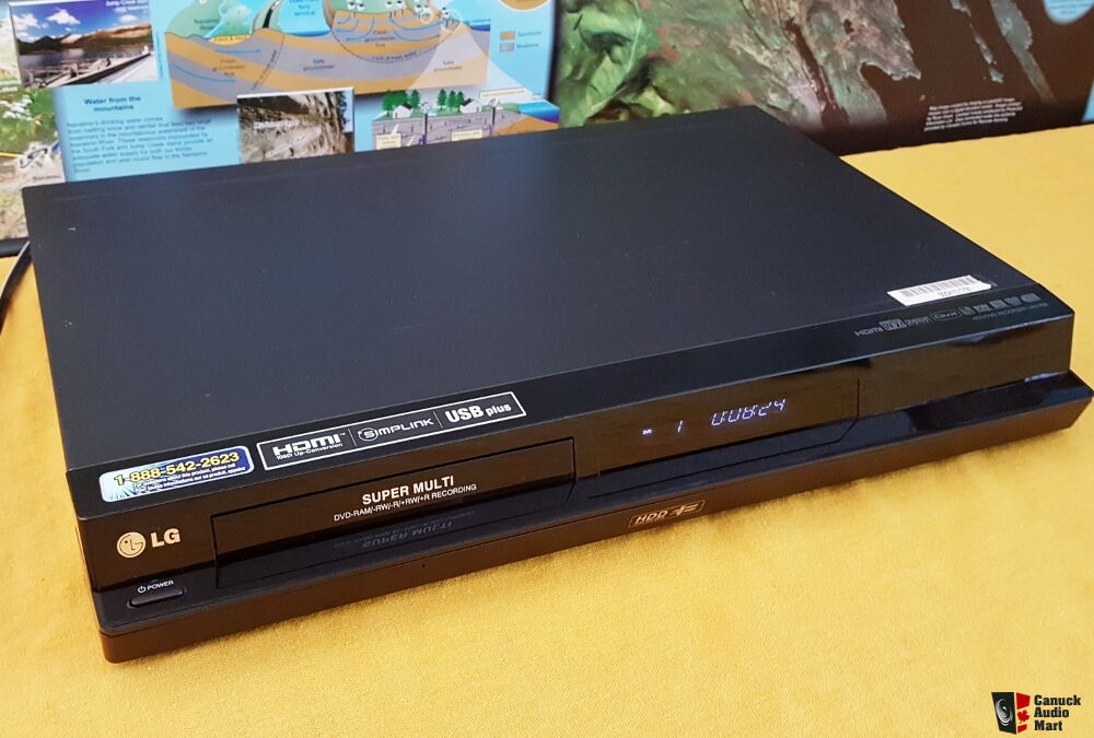 Barely Used LG LRH 890 250GB HDD DVD Hard Drive Recorder 1080 HDMI barely-used-lg-lrh-890-250gb-hdd-dvd-hard-drive-recorder-1080-hdmi