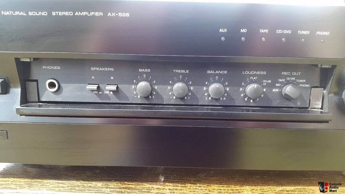 Yamaha AX-596 2 channel stereo amp - 100 watts - high quality