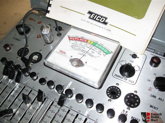 Eico 667 Tube Tester Suberb Working Condition For Sale Canuck Audio Mart 5035