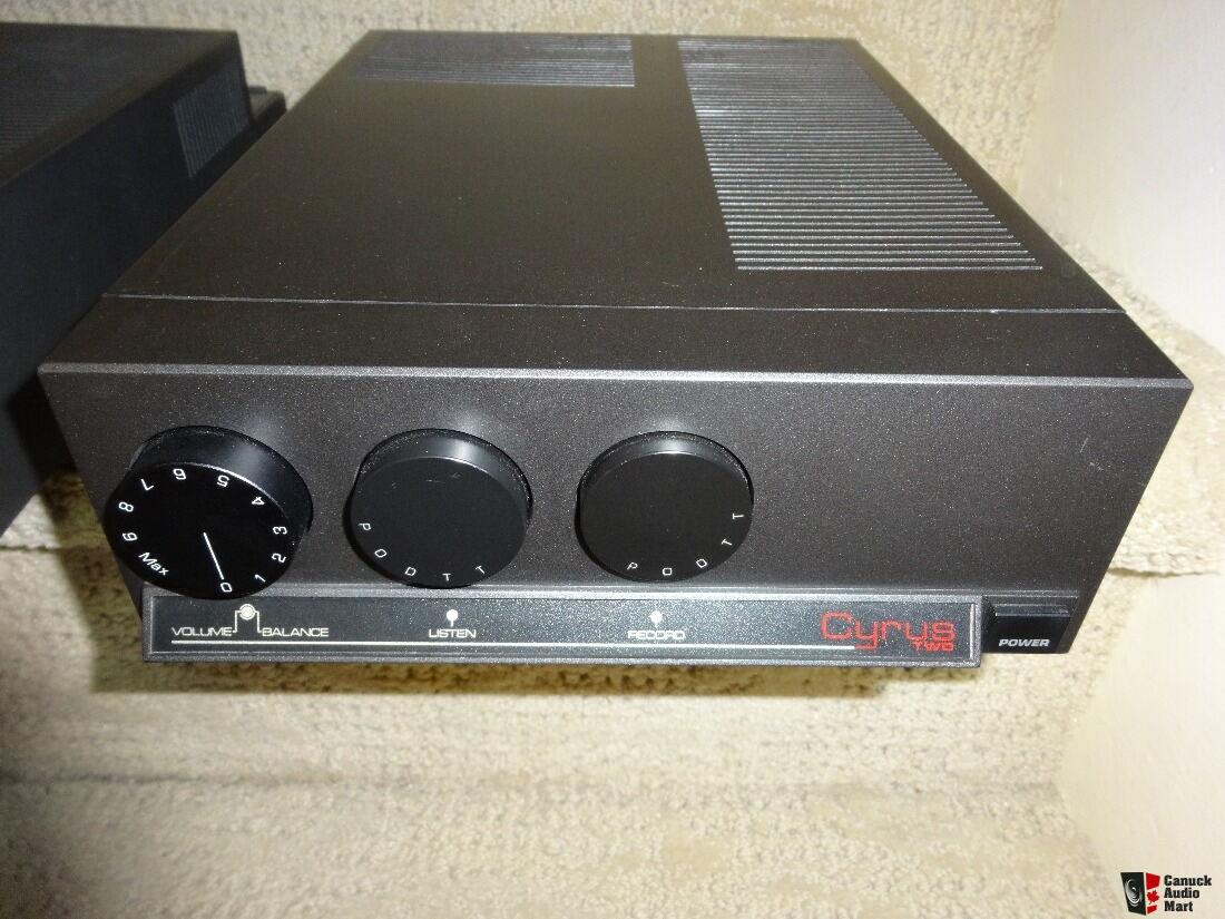 Cyrus Two Integrated Amplifier and PSX Power Supply For Sale - Canuck ...