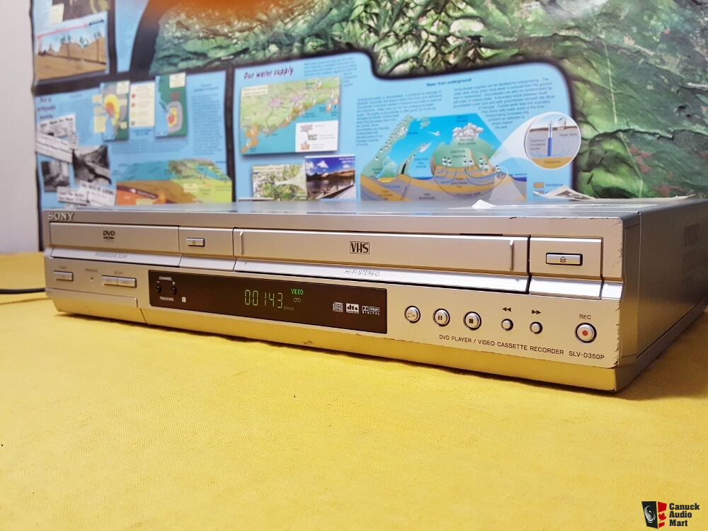 Sony SLV-D350P DVD Player & VCR Recorder/Player Combo VHS ~ EXCELLENT ...