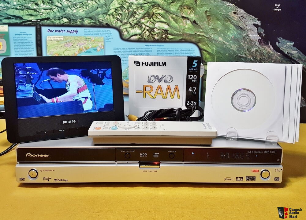 Pioneer DVR 543H S HDD DVD Hard Drive Recorder Remote Extras EXCELLENT pioneer-dvr-543h-s-hdd-dvd-hard-drive-recorder-remote-extras-excellent