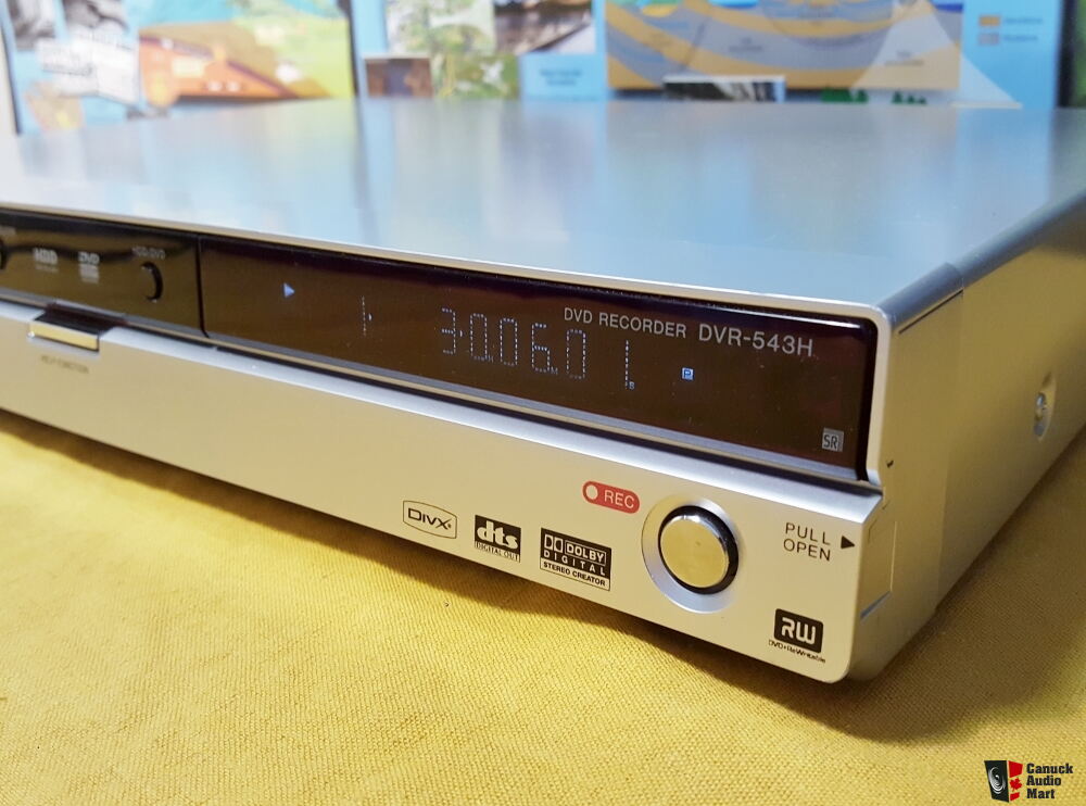 Pioneer DVR 543H S HDD DVD Hard Drive Recorder Remote Extras EXCELLENT pioneer-dvr-543h-s-hdd-dvd-hard-drive-recorder-remote-extras-excellent