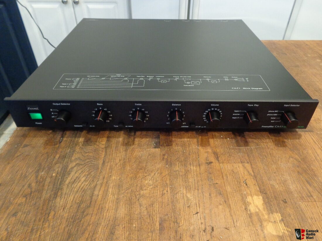 Sansui CA-F1 VERY NICE PERFECT WORKING Preamp for ba-f1 ba-3000