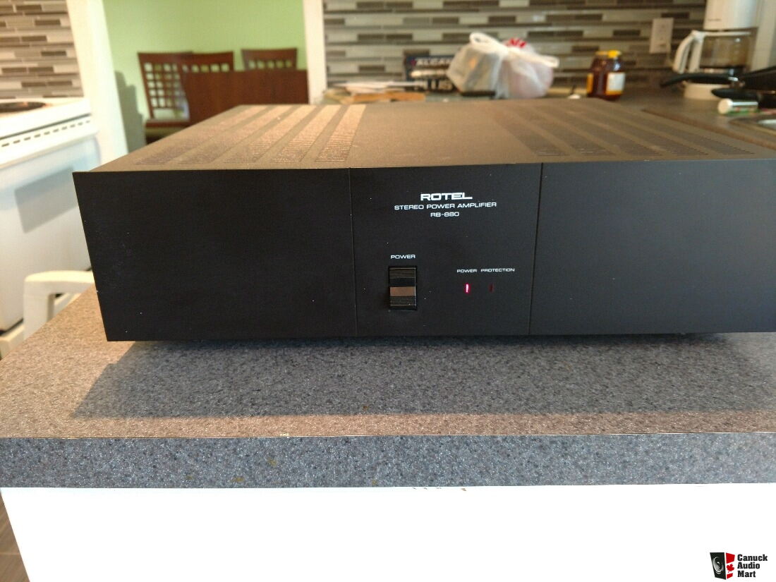 ULTRA RARE Rotel RB-880 POWER Amp Photo #1926578 - US Audio Mart