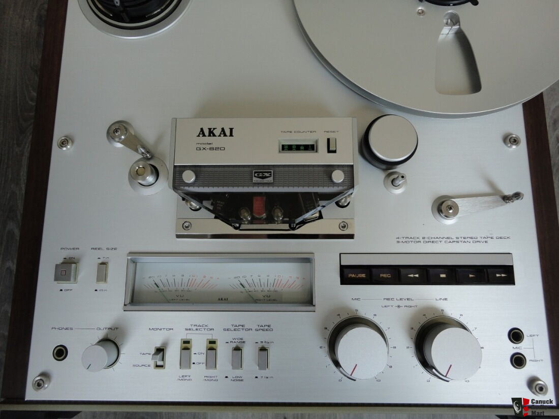 Akai GX-620 Reel to Reel Tape Deck Measurements