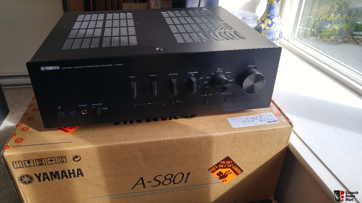Yamaha A-S801 Integrated Amplifier +Yamaha YBA-11 ...