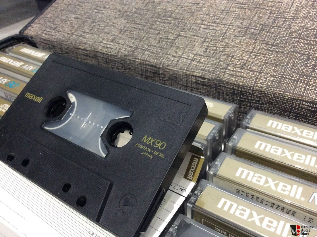 Maxell MX 90 Cassete tapes *EXCELLENT Photo #1934030 - US Audio Mart