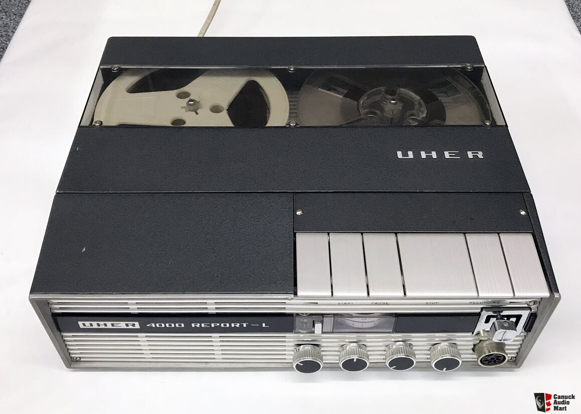 UHER 4000 Report-L Open-Reel Portable Tape Recorder Photo #1934141 - Aussie  Audio Mart