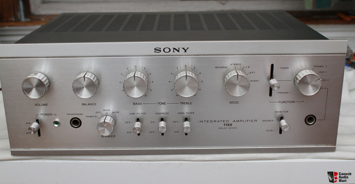 SONY TA-1130 Integrated amplifier Photo #1960876 - US Audio Mart