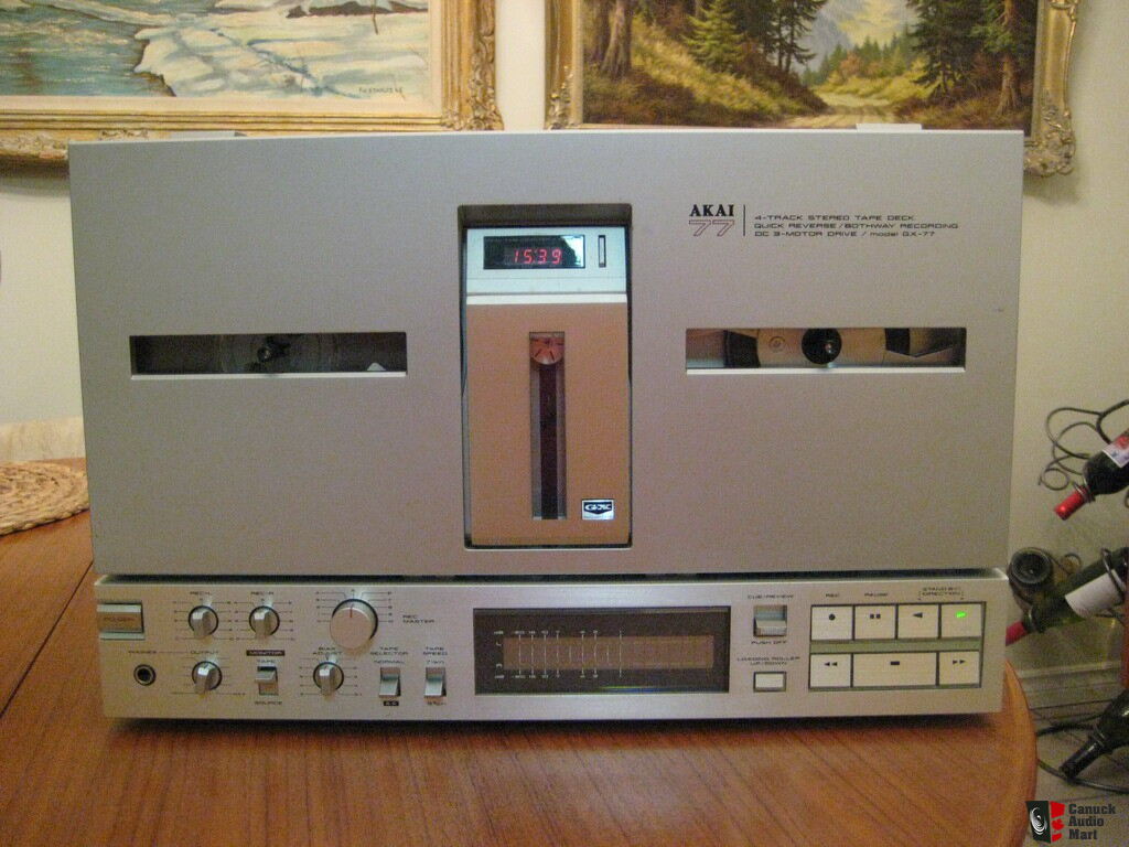 Akai Gx 77 Reel To Reel Photo 196445 Canuck Audio Mart