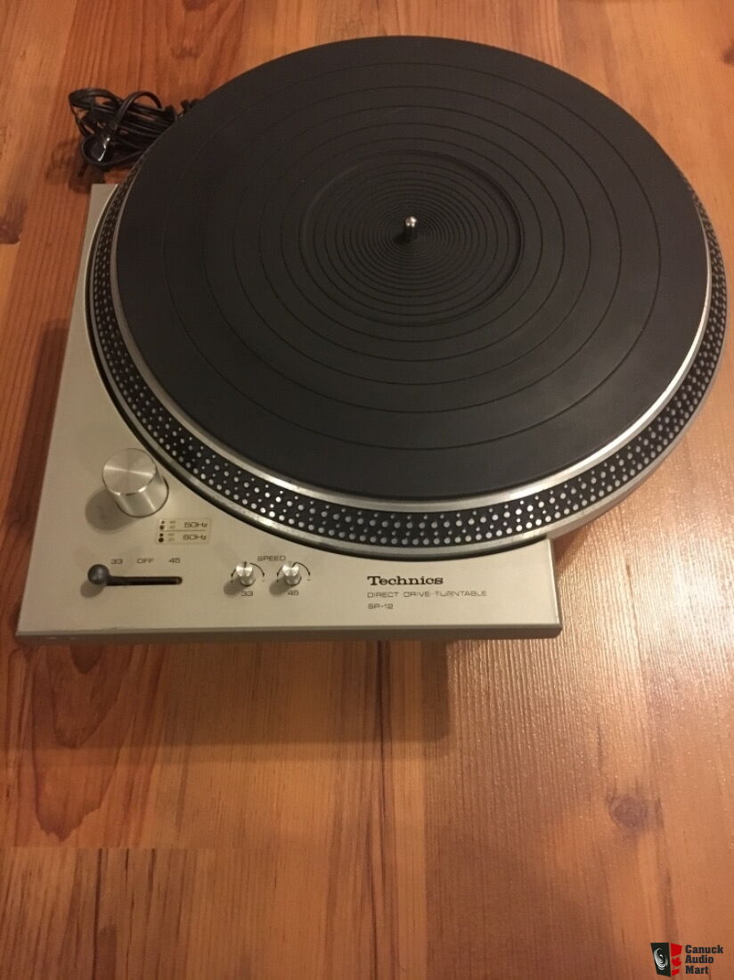 Technics SP-12 turntable no tonearm in good condition Photo