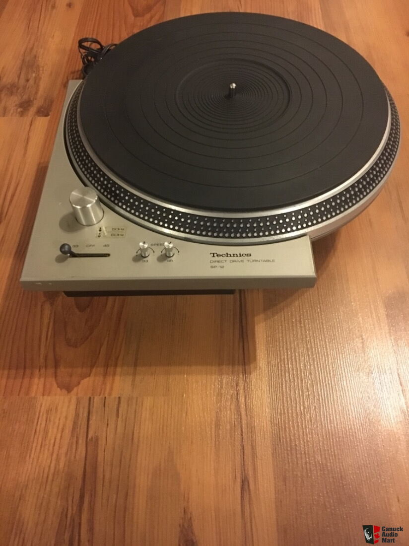 Technics SP-12 turntable no tonearm in good condition Photo