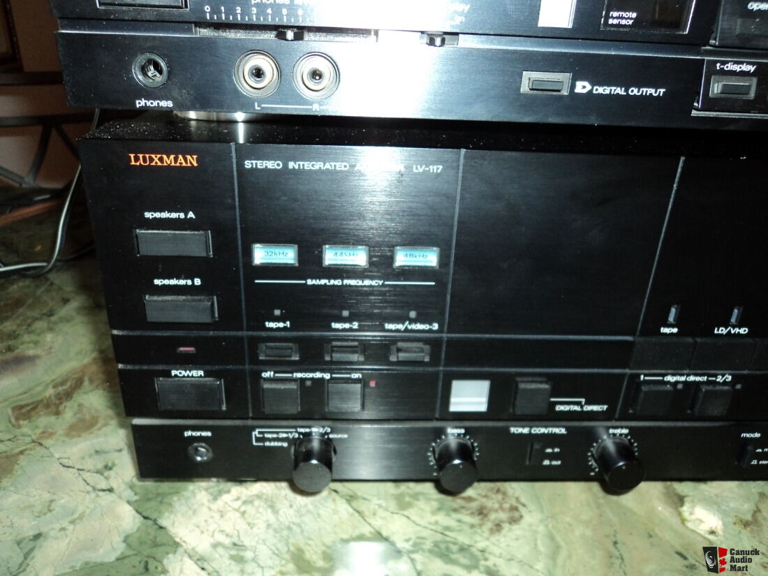 Luxman LV-117, Integrated Amplifiers, Amplifiers, Audio Devices