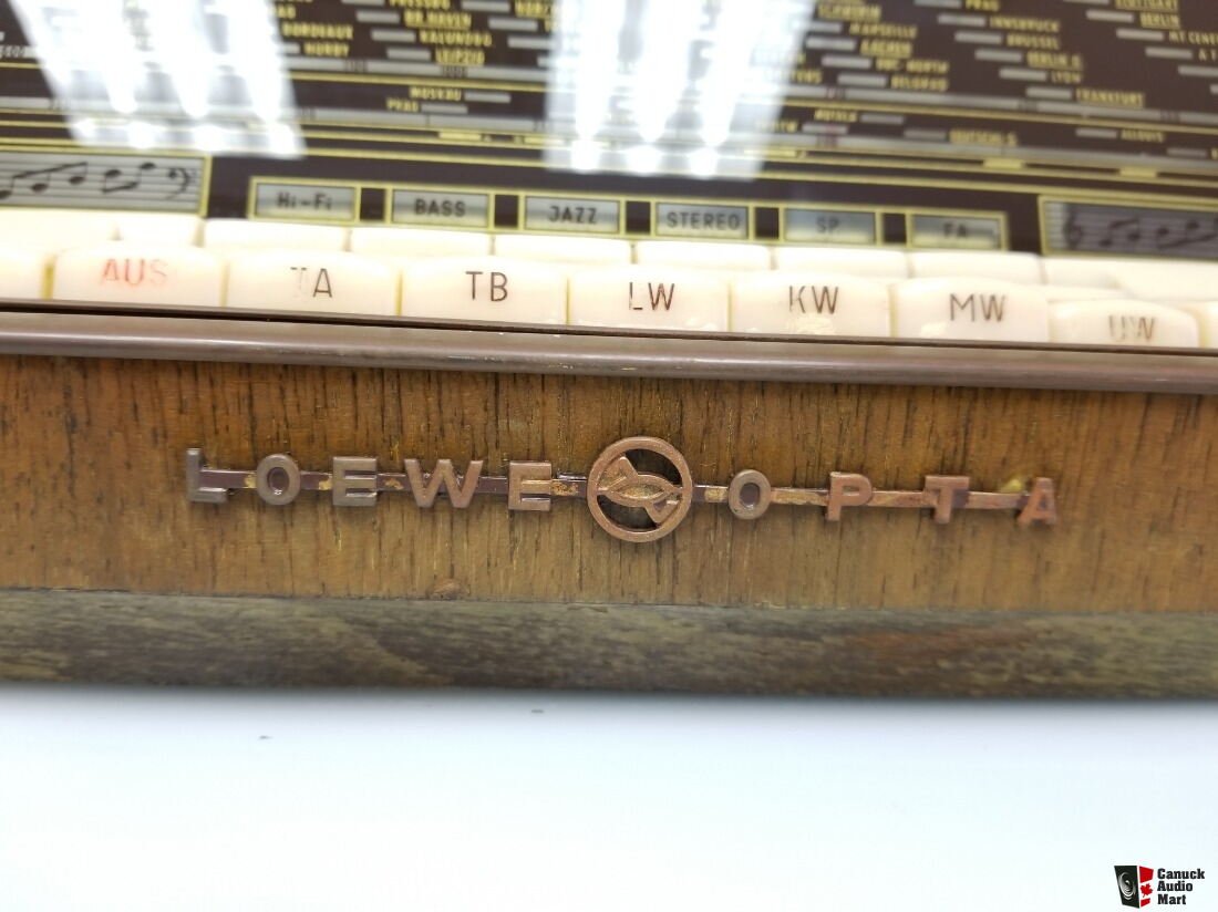 Loewe-Opta (Löwe) Radio! Fully Restored with Bluetooth Photo #1979751 -  Canuck Audio Mart