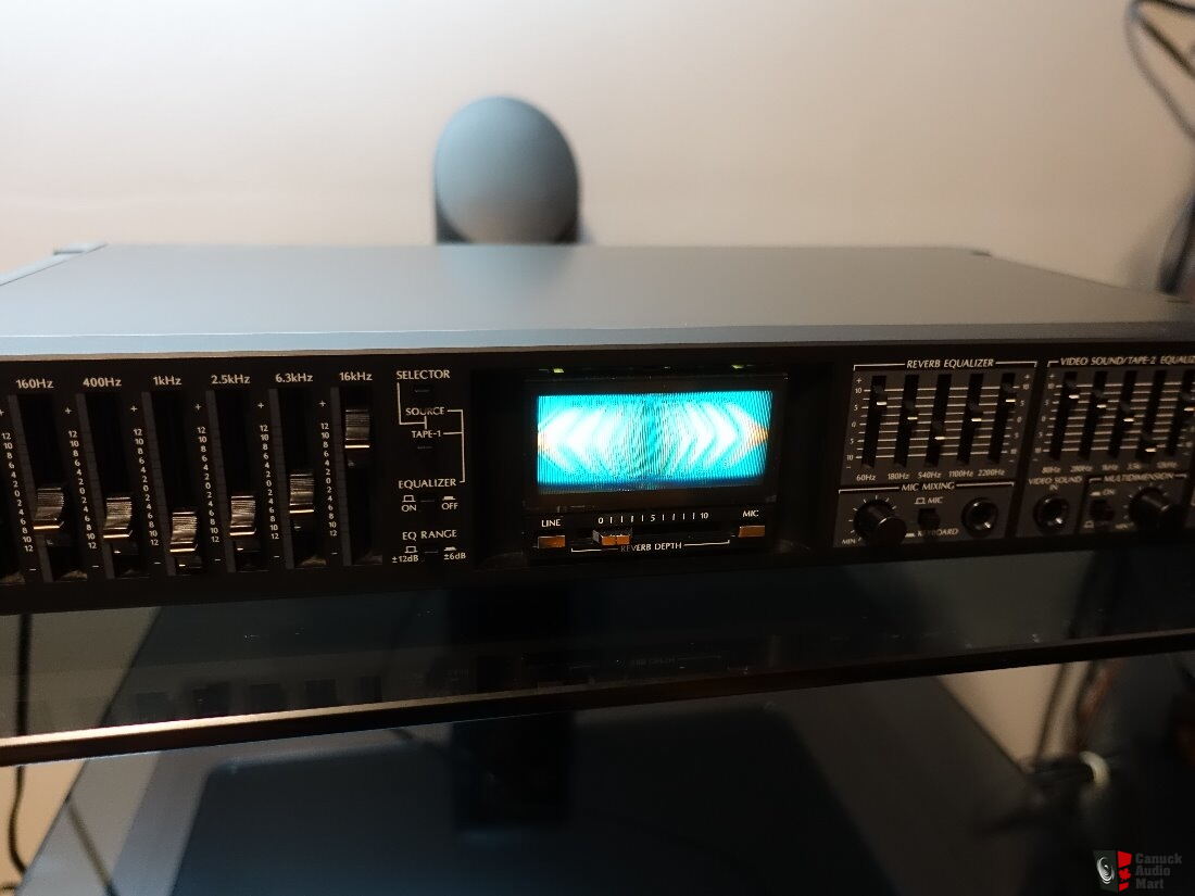 Sansui RG-710 Stereo Graphic Equalizer with Reverb & Mic Mixing Photo ...