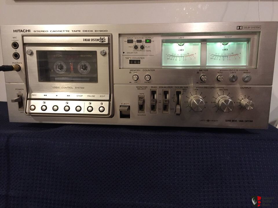 Hitachi 3-Head Cassette Tape Deck D-900 Photo #1984447 - Aussie Audio Mart