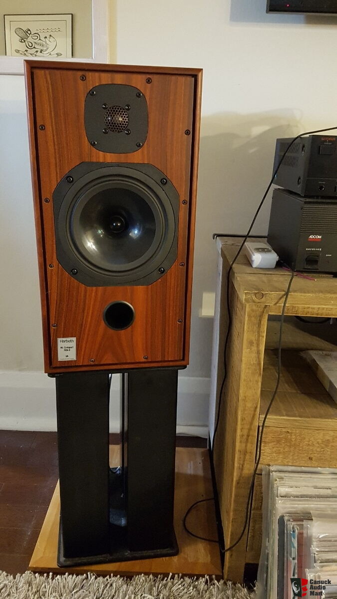 Harbeth Compact 7es 3 Rosewood With Stands Photo Us Audio Mart