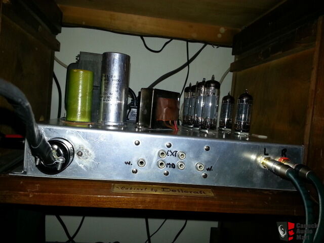 Admiral AM/FM stereo tube preamp/tuner, power amp/ speakers Photo ...
