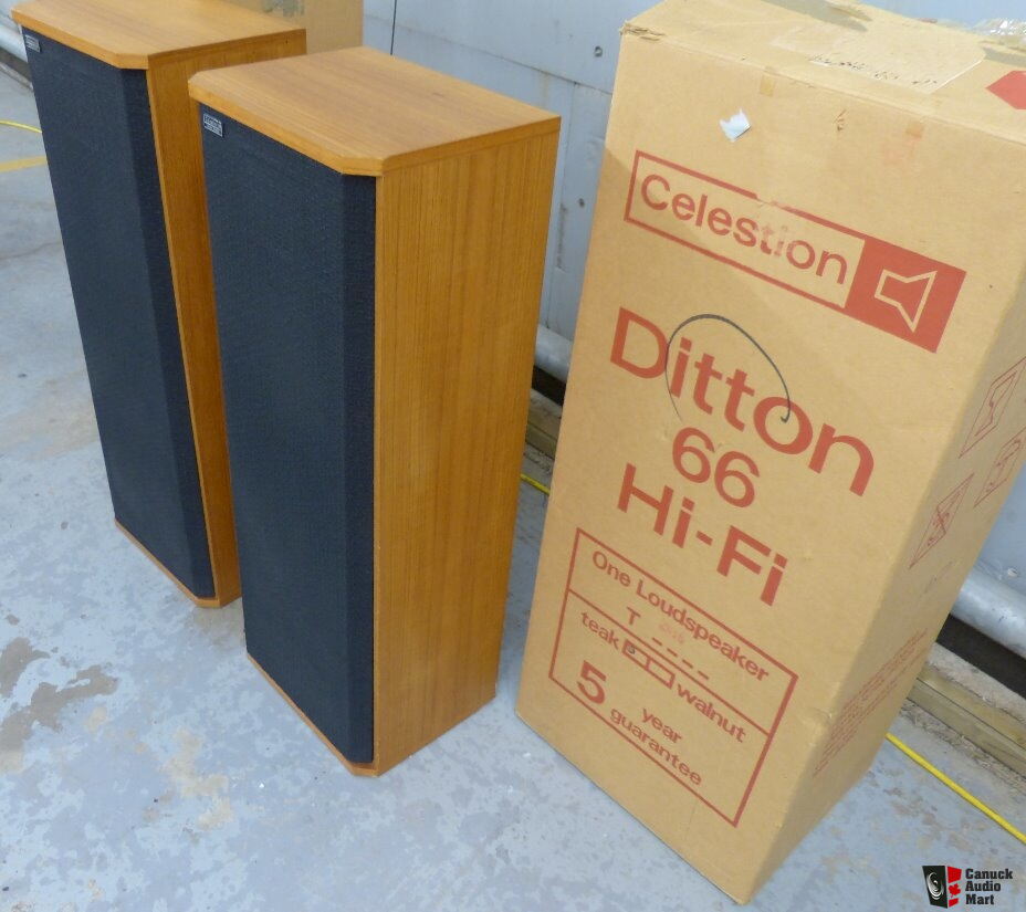Paire De Faces Avant Pour Enceintes Vintage CELESTION 66 Studio Monitor