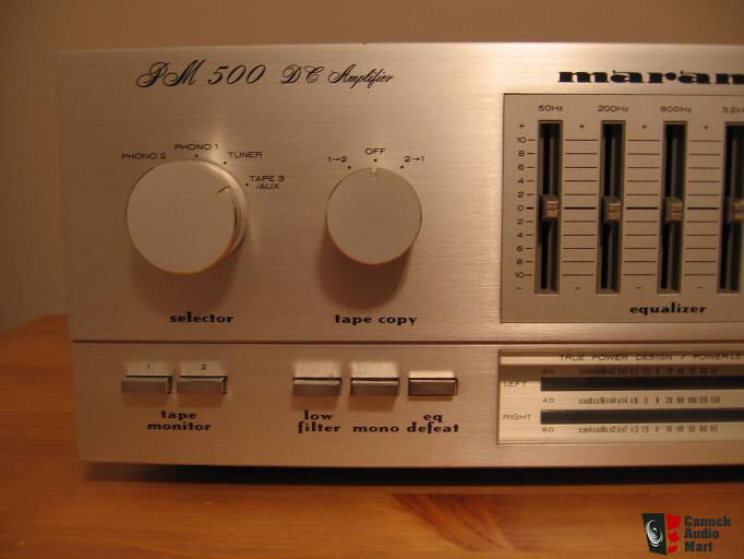 Marantz PM 500 DC Integrated Amplifier **Sold** Photo 200737 Canuck