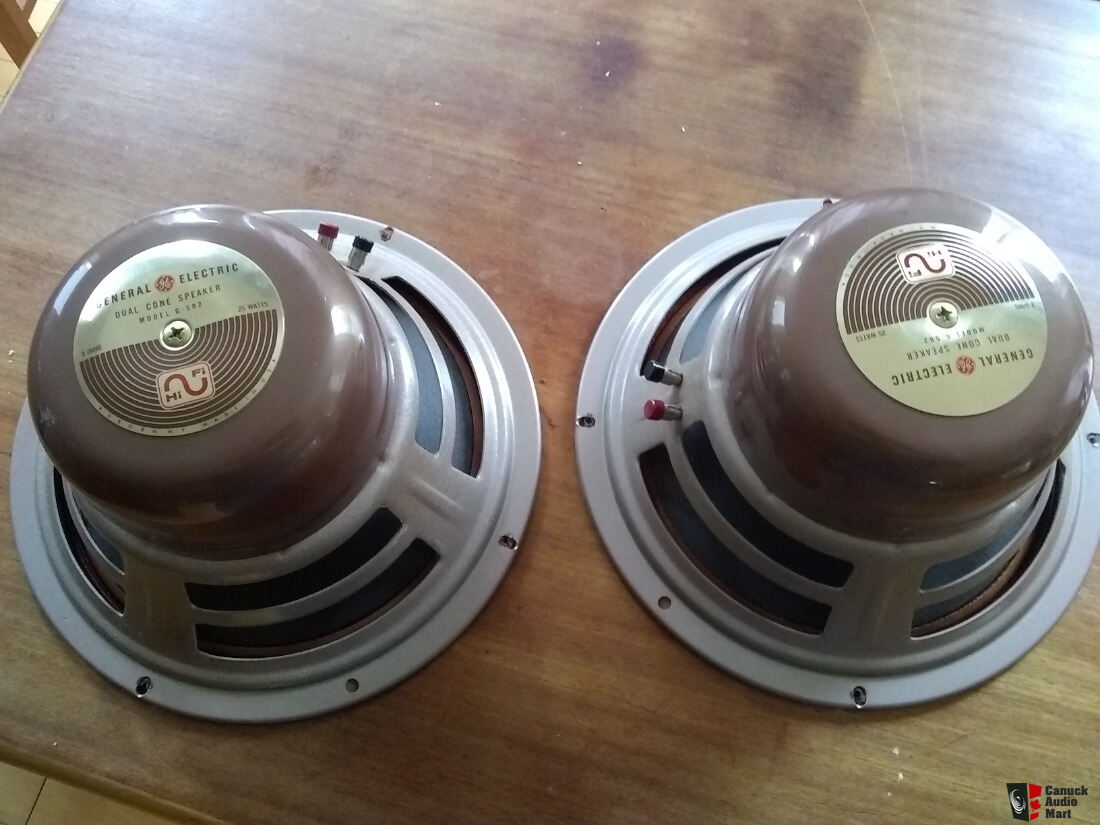 Vintage GE speakers G502 Photo #2008534 - UK Audio Mart