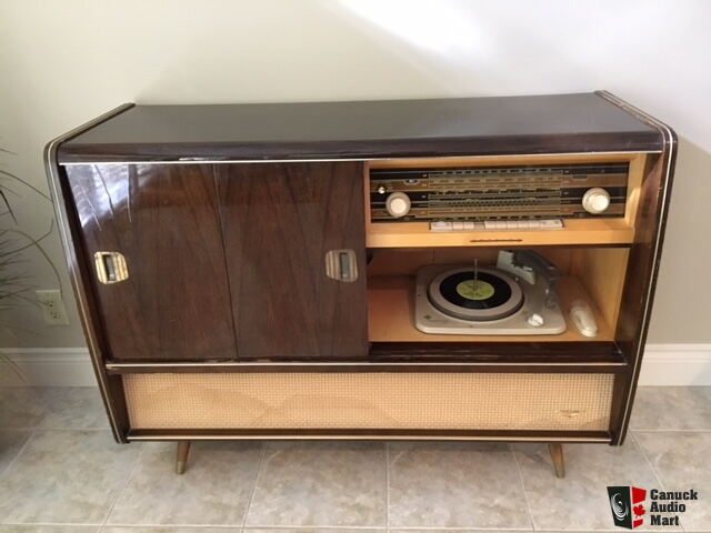 mini Welkom auteur Vintage Korting Stereo Radio and Record Player Console Photo #2009478 - US  Audio Mart