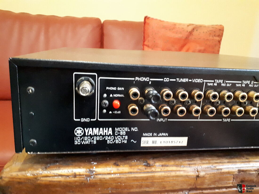 Yamaha C-65 Stereo Control Amplifier Photo #2012832 - US Audio Mart